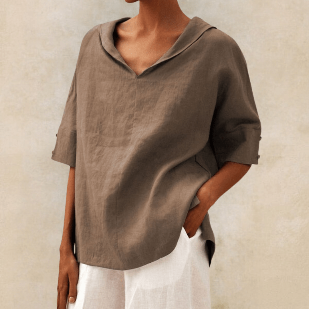 Marie | Camicia oversize stile marino