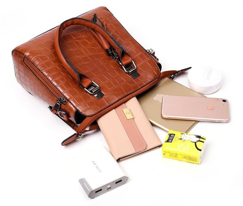 Evelyn | Set 4 pezzi borse in pelle everyday elegance