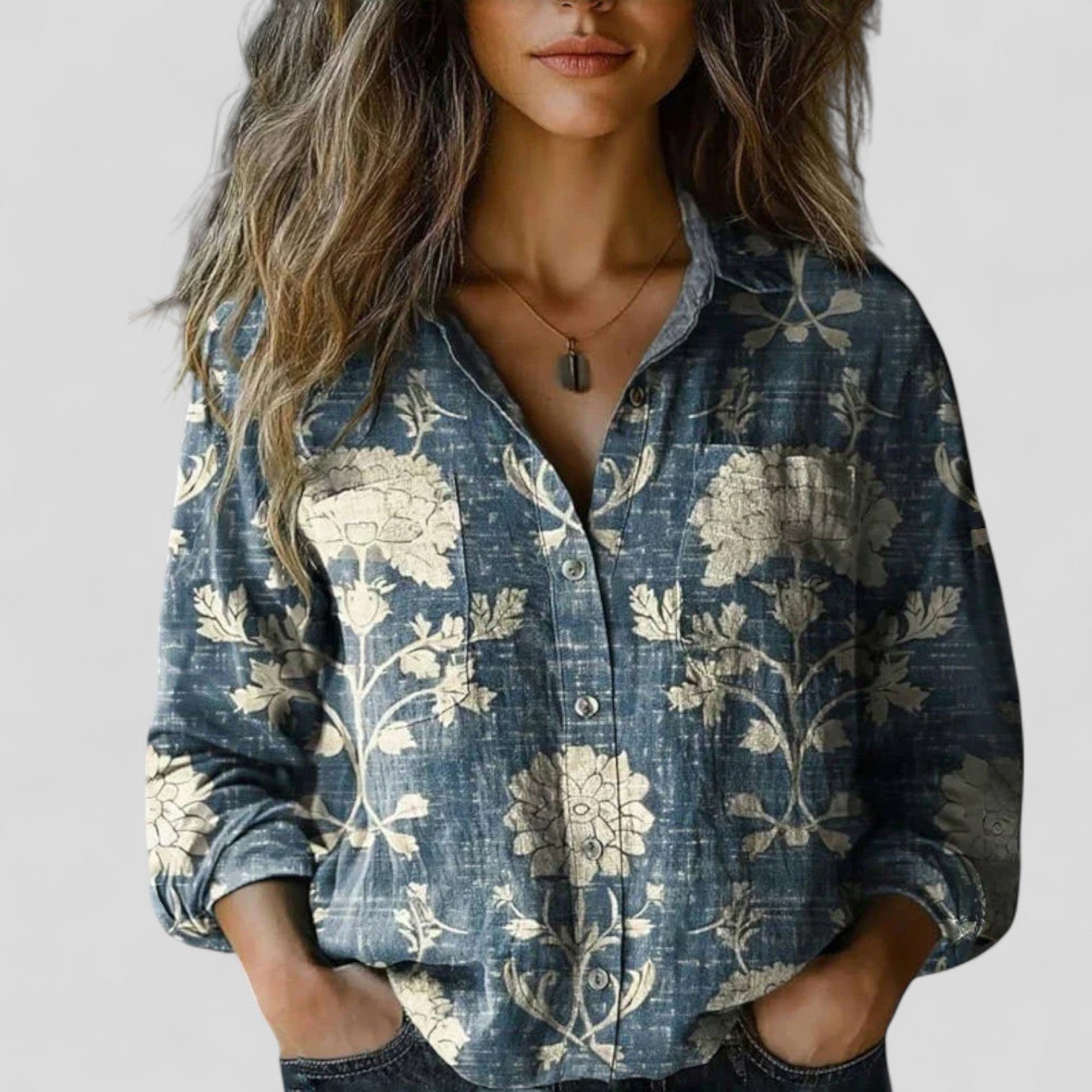 Lorenhilde | Blusa camicia confortevole