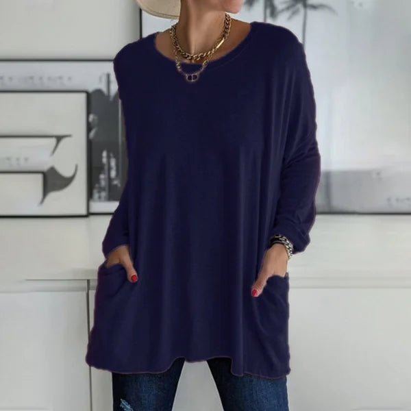 Moira | Top morbido a maniche lunghe