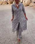 Maeve | Completo elegante geometrico