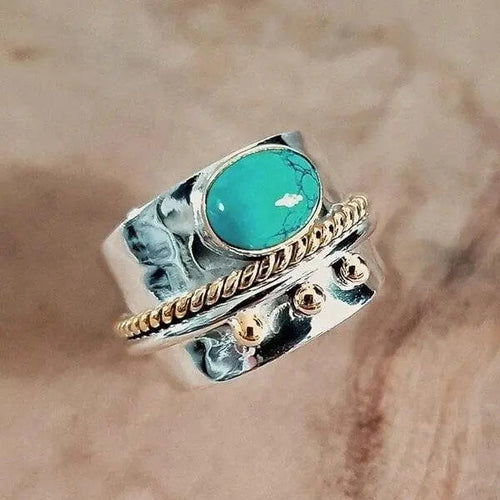 Anello con Pietra Turchese