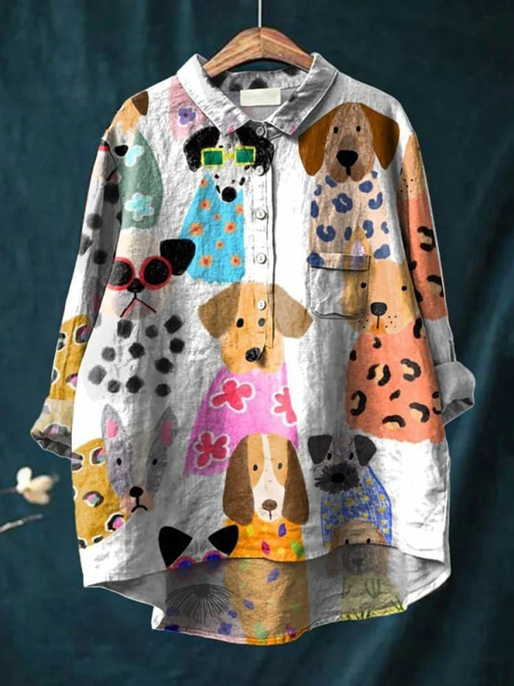 Clarano | Blusa Brooks con stampa vivace