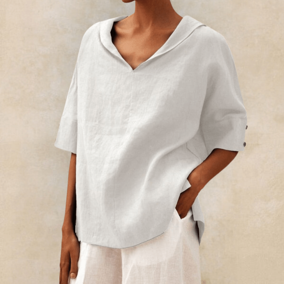 Marie | Camicia oversize stile marino