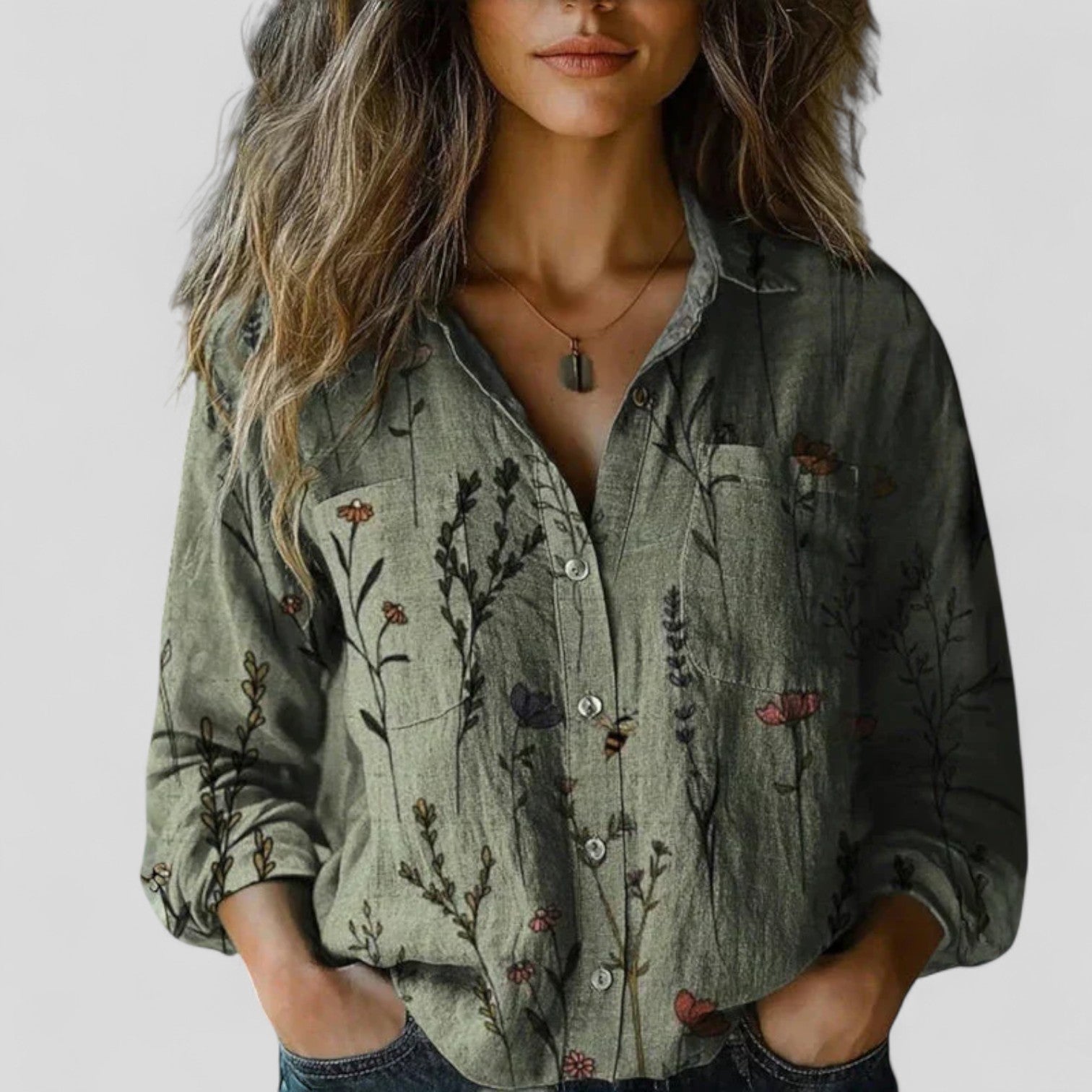 Lorenhilde | Blusa camicia confortevole