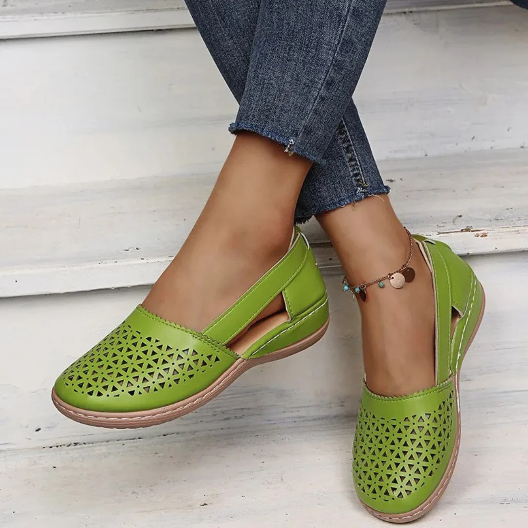 Meryl | Scarpe comfort da donna - Colore Verde chiaro