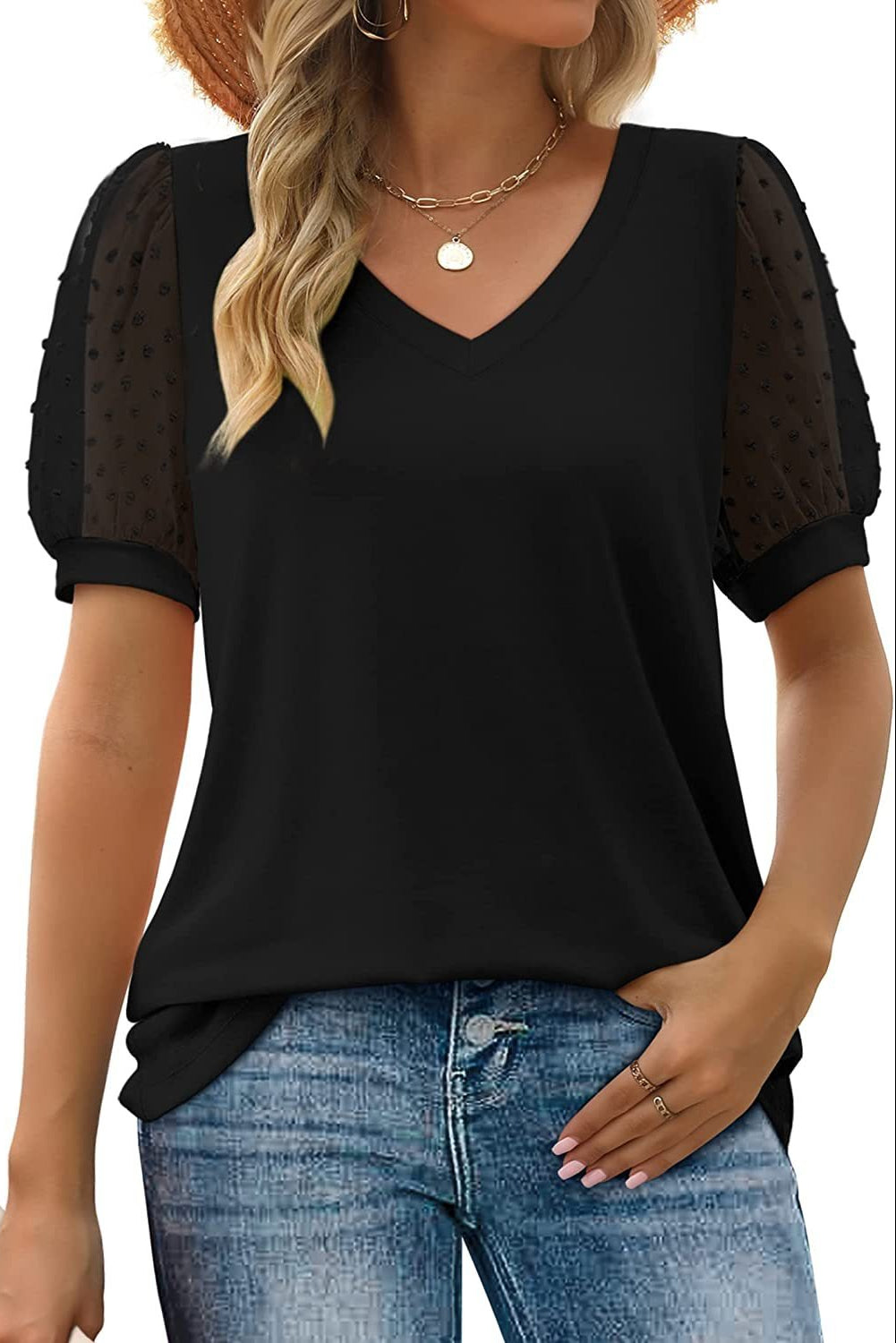 Helena | Blusa essenziale con scollo a V
