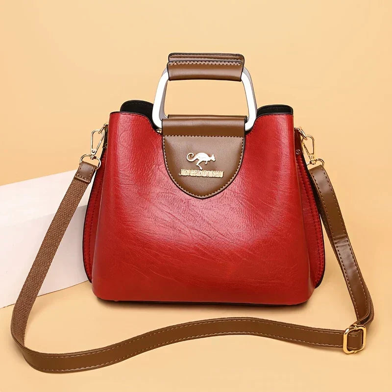 Isabella | Bucket bag chic in pelle