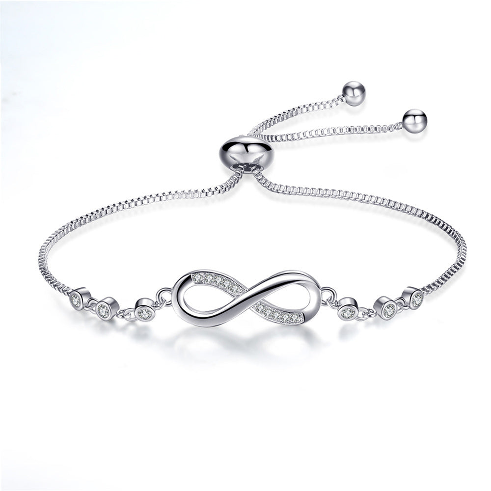 Bracciale Regolabile Argentato