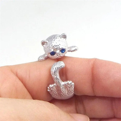 Anello Regolabile Argentato