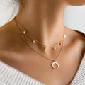 Collana con Luna Argentata
