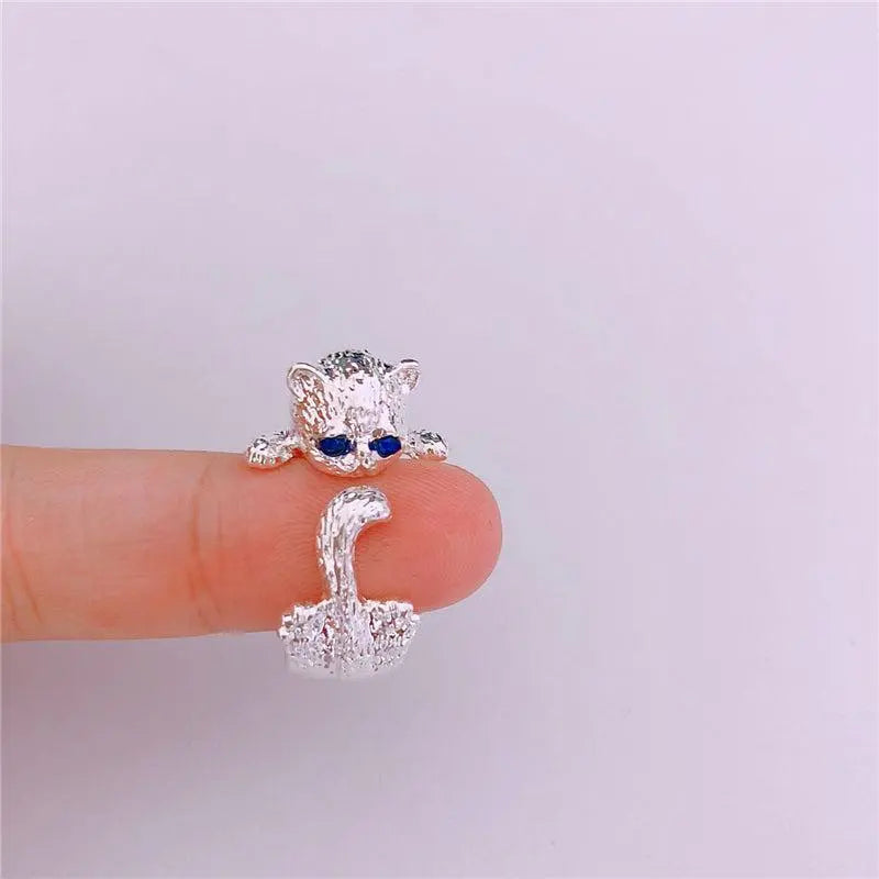Anello Regolabile Argentato