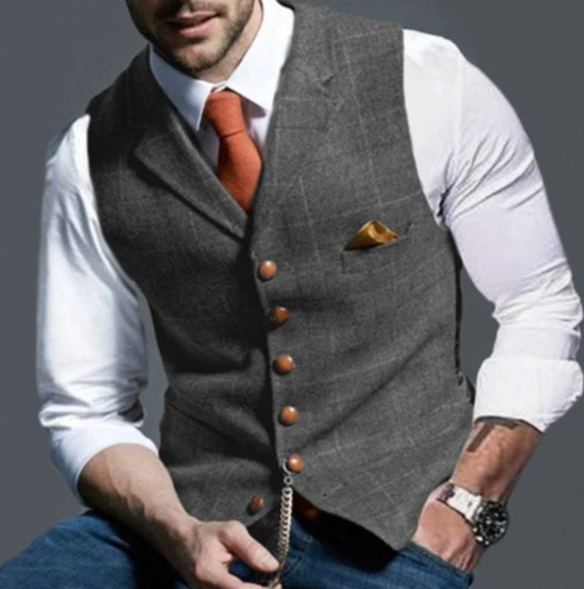 Silvoro | Gilet uomo elegante