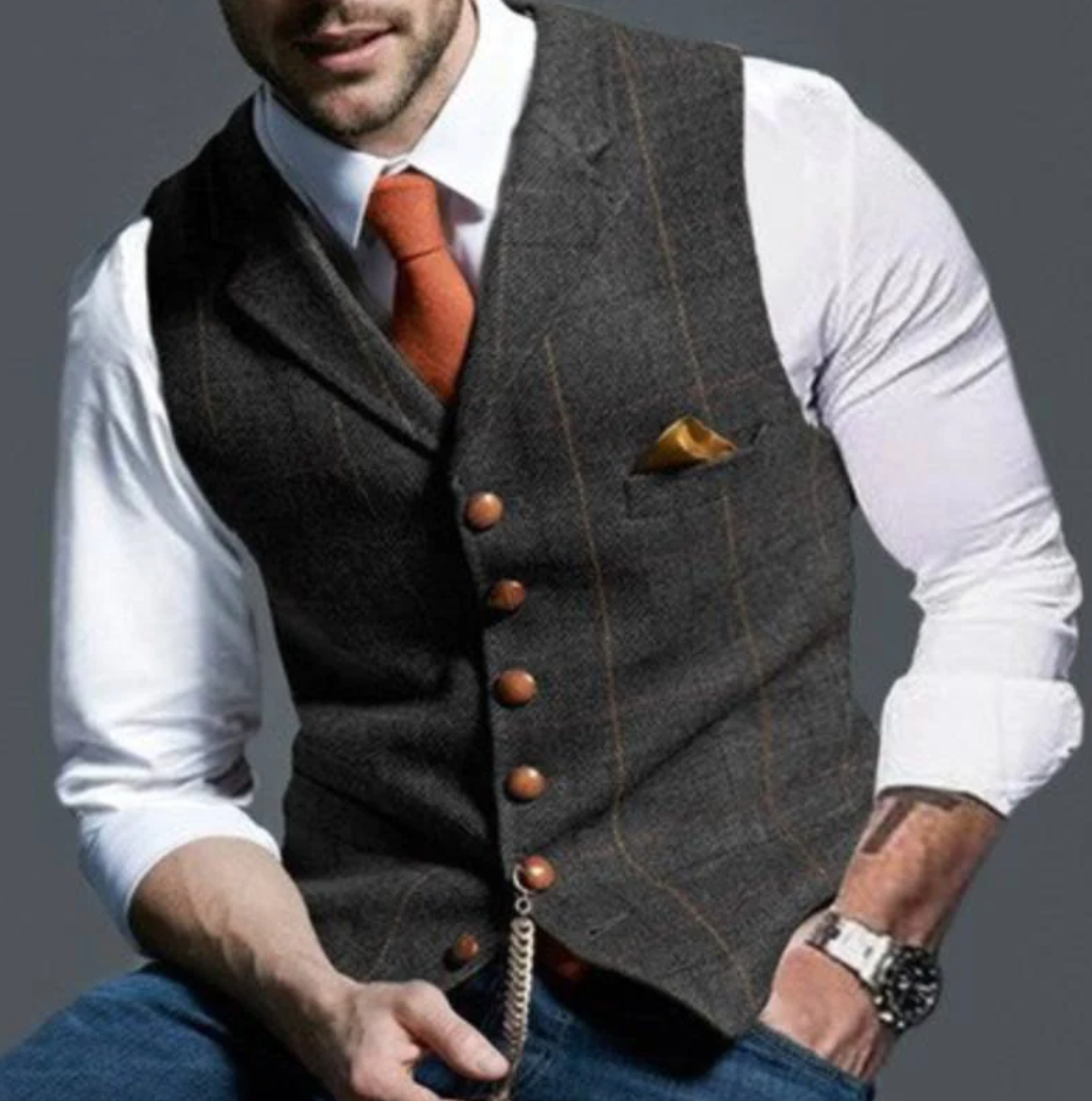 Silvoro | Gilet uomo elegante