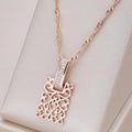 Collana Elegante Mandala Dorata