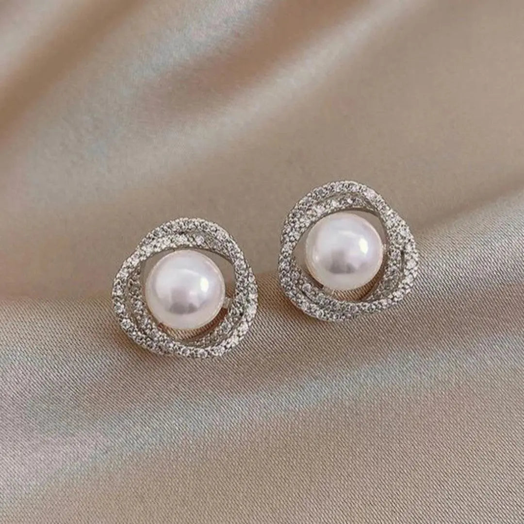 Orecchini Elegante con Perle
