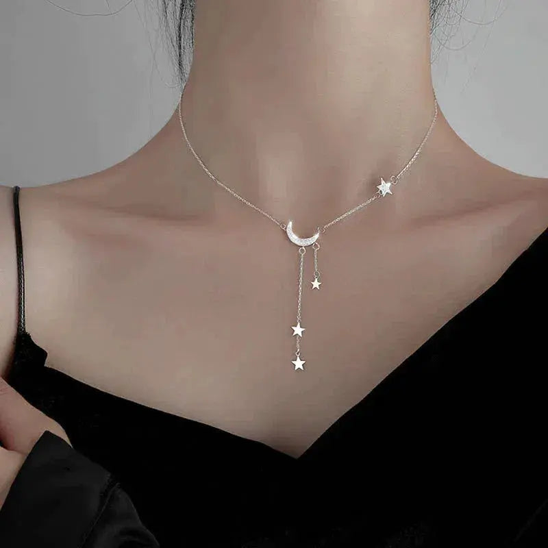 Collana con Luna Argentata