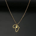 Collana a Cuore Dorata