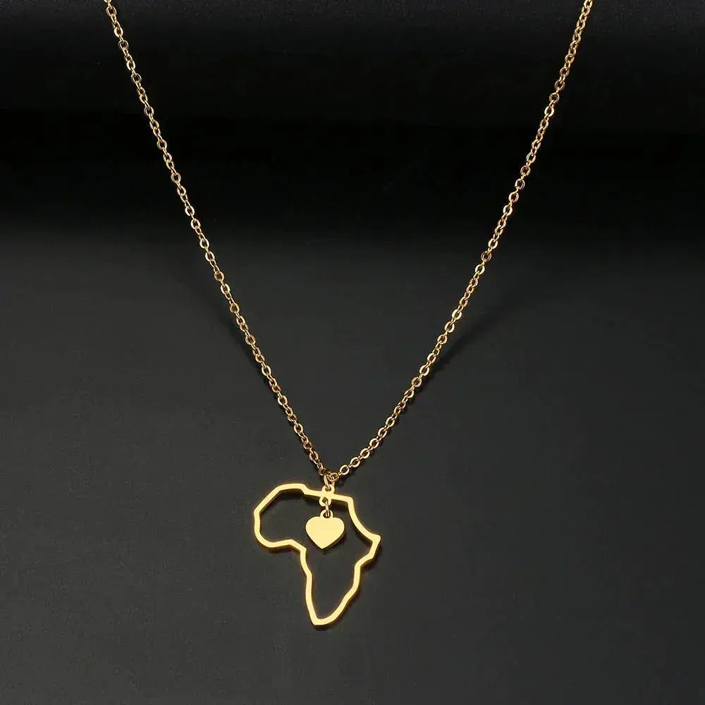 Collana a Cuore Dorata