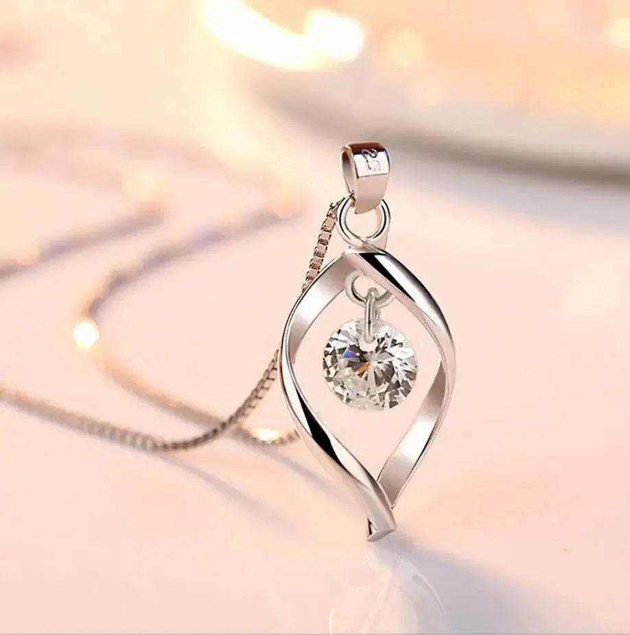 Collana con Zirconia Argentata