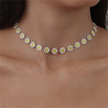 Collana Floreale Dorata