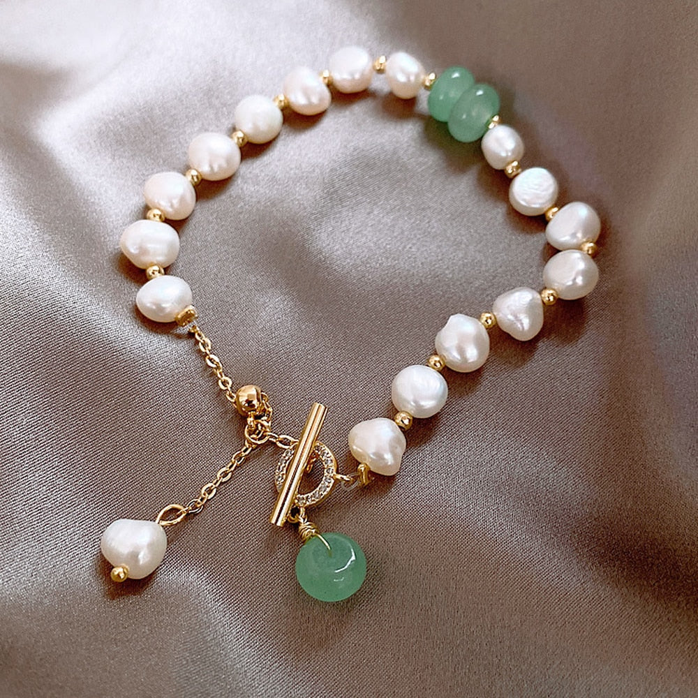 Bracciale Ispirato al Mare con Perle