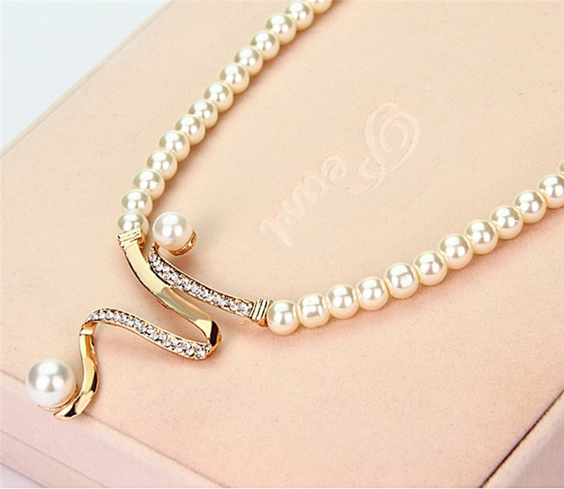 Set di Gioielli con Perle