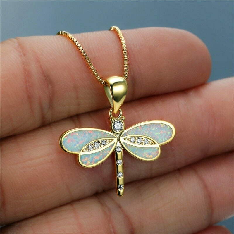Collana con Opale Dorata