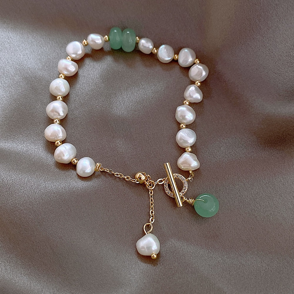 Bracciale Ispirato al Mare con Perle