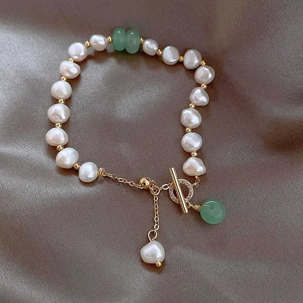 Bracciale Ispirato al Mare con Perle