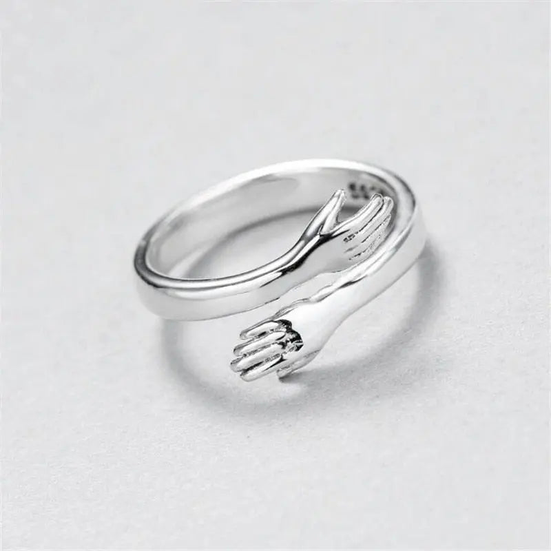 Anello Regolabile Argentato