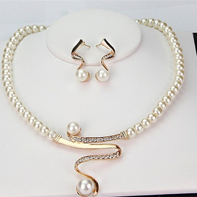 Set di Gioielli con Perle