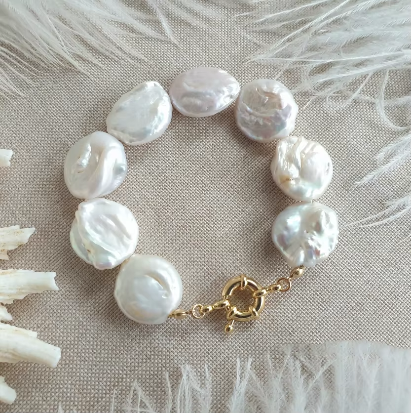 Bracciale Vintage Barocco con Perla Barocca