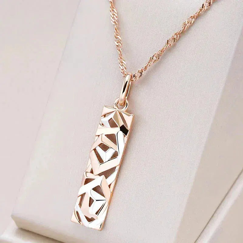 Collana Elegante Bicolore
