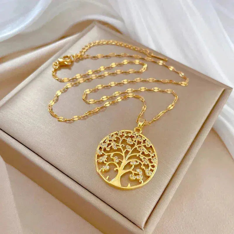 Collana Albero della Vita Dorata