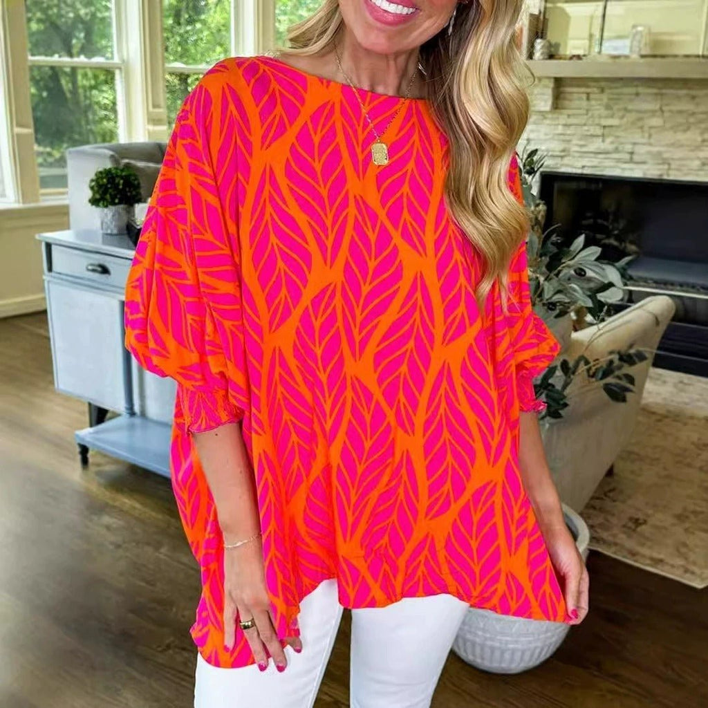 Risa | Blusa con maniche a sbuffo