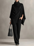 Seraphine | Completo due pezzi drappeggiato elegante