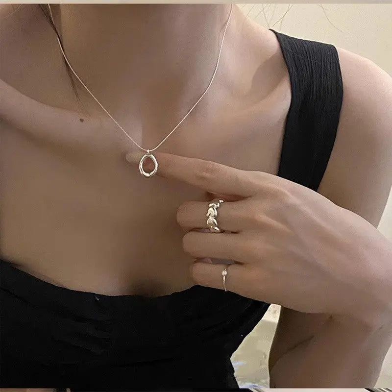 Collana Minimal Elegante Pendenti