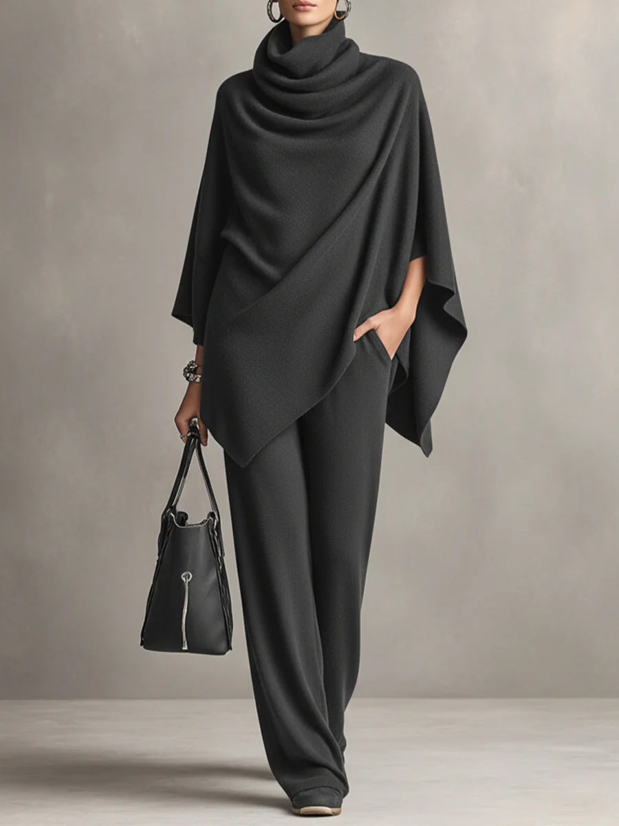 Seraphine | Completo due pezzi drappeggiato elegante