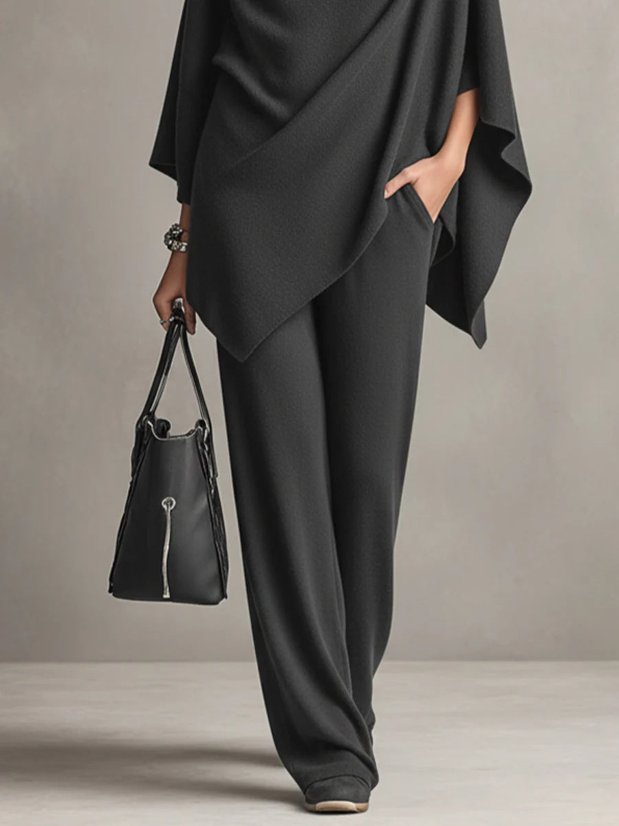 Seraphine | Completo due pezzi drappeggiato elegante