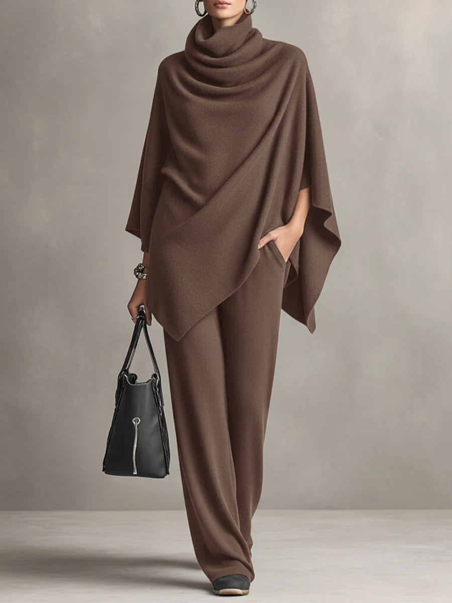 Seraphine | Completo due pezzi drappeggiato elegante