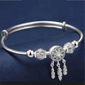 Collana Regolabile con Charm Argentata