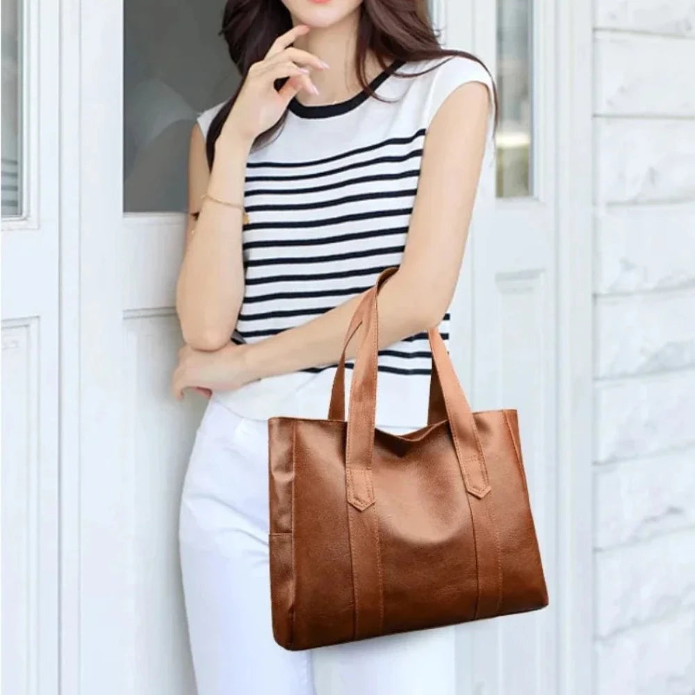 Susan | Borsa a spalla in pelle minimal luxury