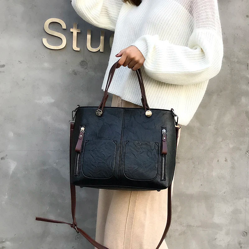 Nancy | Borsa a spalla in pelle timeless elegance