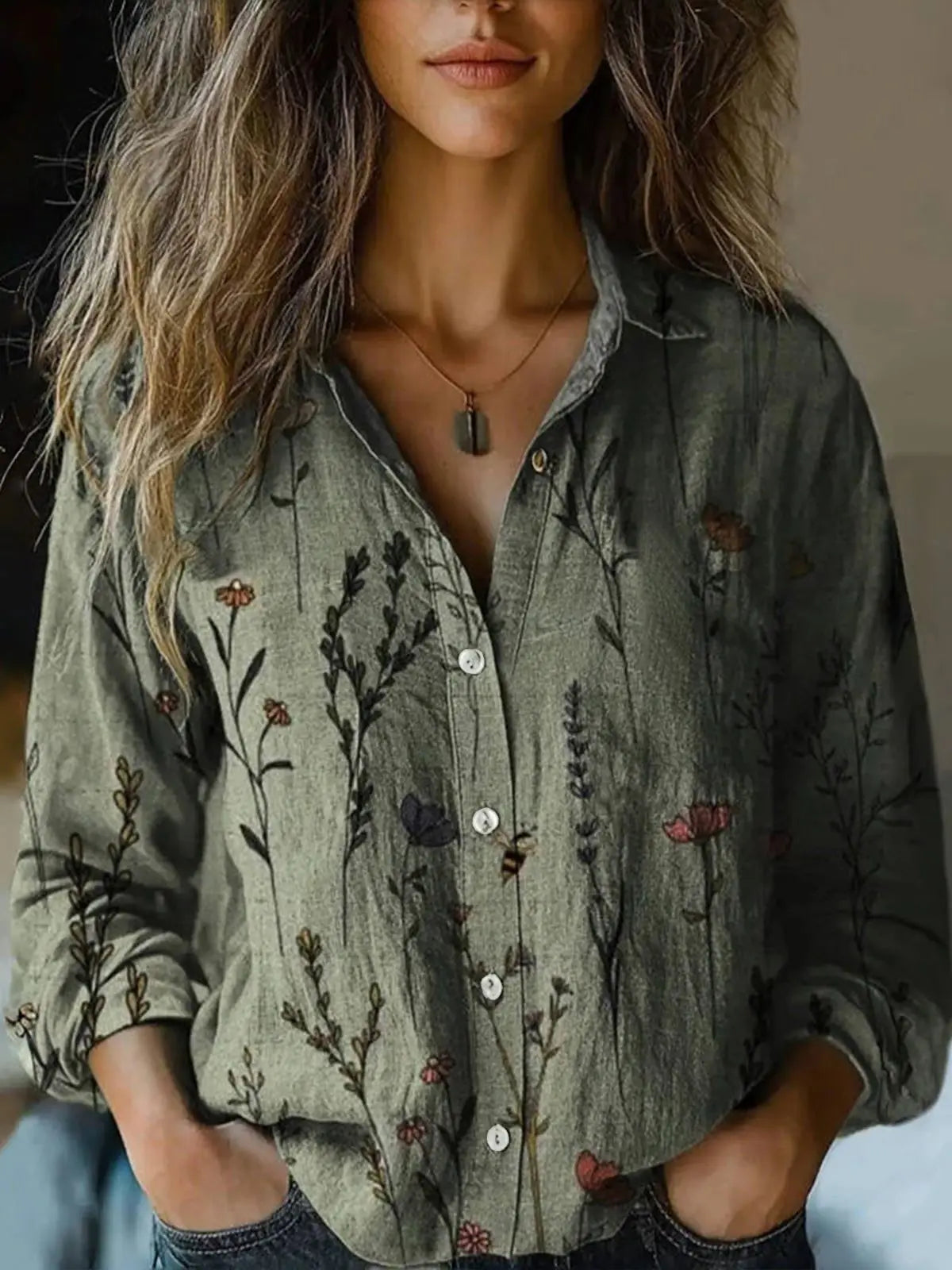 Hayden Delanova | Blusa sofisticata