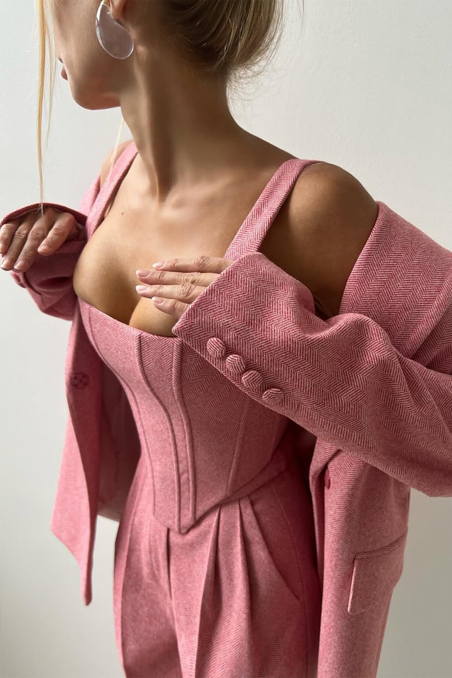 Grace | Completo tre pezzi con blazer doppiopetto