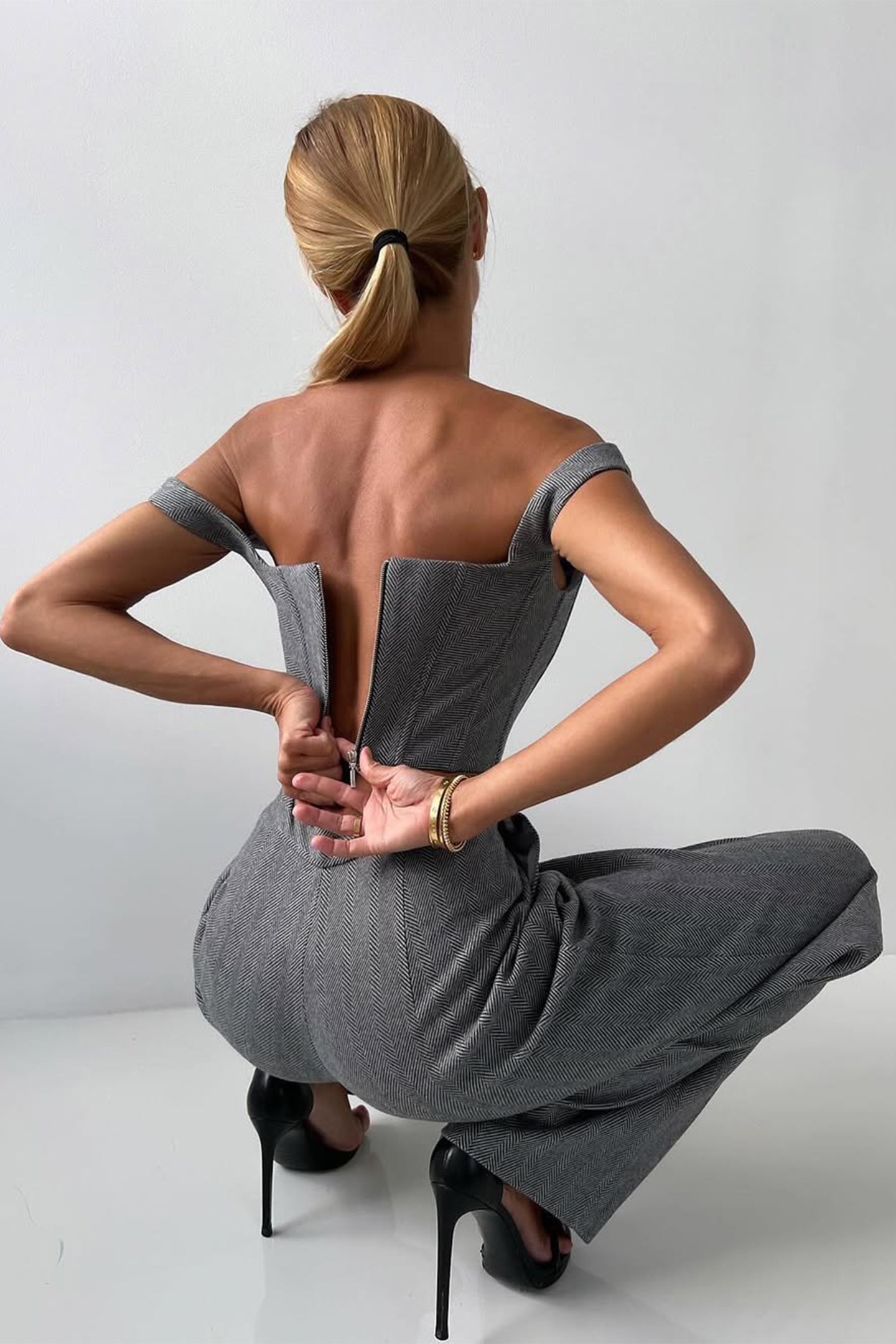 Grace | Completo tre pezzi con blazer doppiopetto