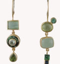 Orecchini Vintage Verde