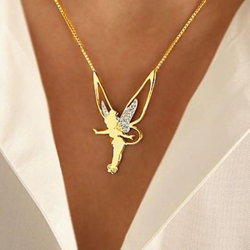 Collana con Fata Bicolore