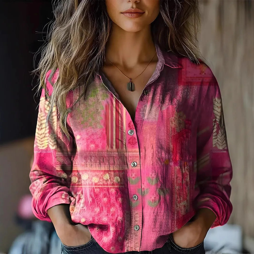 Hayden Delanova | Blusa sofisticata